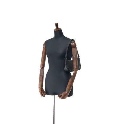 CELINE Macadam 布料 Hobo 手提包 黑色 復古 舊 CELINE 6mfx55