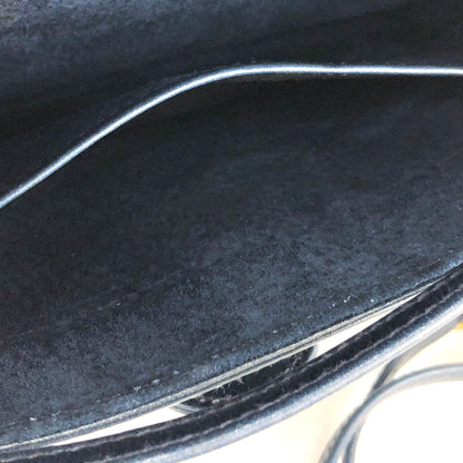 GUCCI GG logo 2Way Shoulder bag Clutch bag Navy Vintage Old Gucci yscy3p