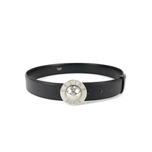 Load image into Gallery viewer, CELINE Starball Leather Belt Black Vintage Old Celine acvdwh
