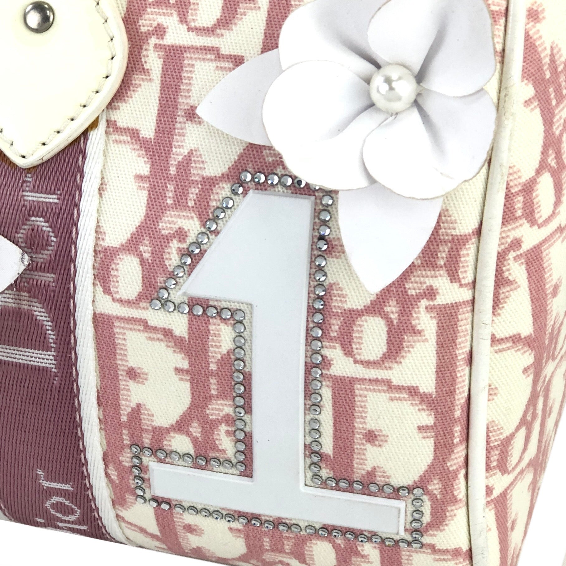 Christian Dior Vintage Girly Trotter Floral Boston Bag w/ Authenticity –  Oliver Jewellery