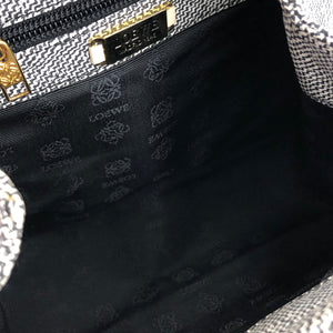 LOEWE Velazquez 2way Shoulder bag Hand bag Metal handle Vintage Old b23eph