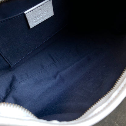 GUCCI Horseshoe Hobo bag Handbag white Vintage Old Gucci 4sesgs