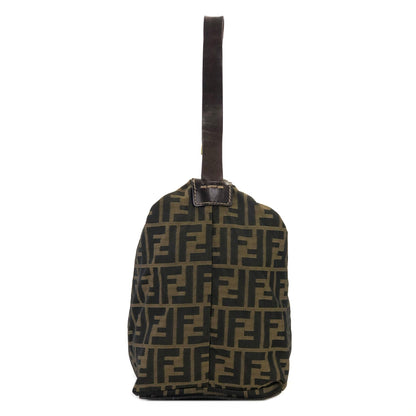 FENDI Zucca Jacquard Shoulder bag Brown Vintage Old nctseg