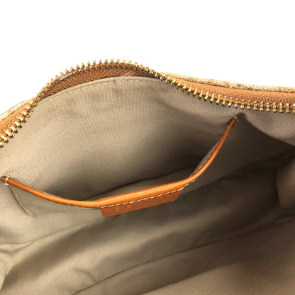 CELINE C Macadam Jacquard Handag Hobobag AVA Beige Old Celine Vintage zdpizt