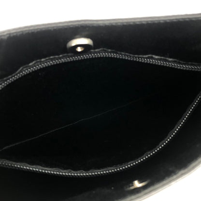 PRADA Leather Hobo bag Small Shoulder bag Handbag Black Vintage Old nuyxk5