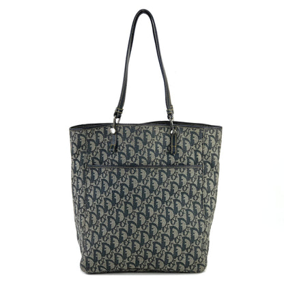 Christian Dior Trotter Jaguar Tote Bag Navy vintage Old rc5wxj