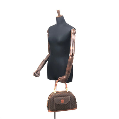 CELINE Macadam 前袋手提包 Bugatti 包棕色復古舊 Celine chvz35