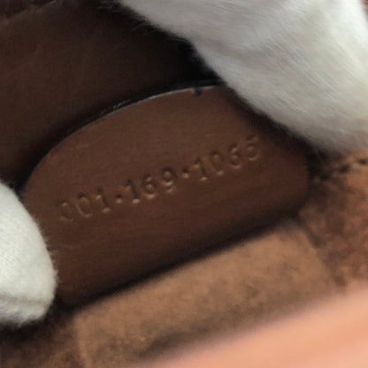 GUCCI horsebit leather shoulder bag brown vintage old Gucci e3fjsr