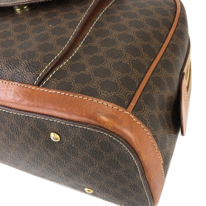 CELINE Macadam 前袋手提包 Bugatti 包棕色復古舊 Celine chvz35