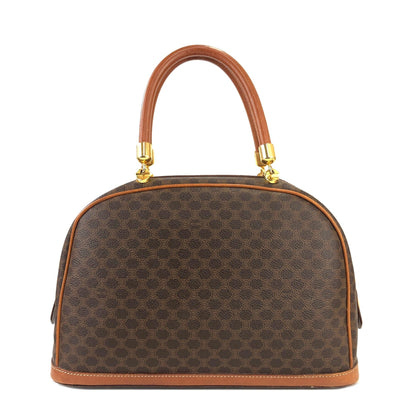 CELINE Macadam 前袋手提包 Bugatti 包棕色復古舊 Celine chvz35