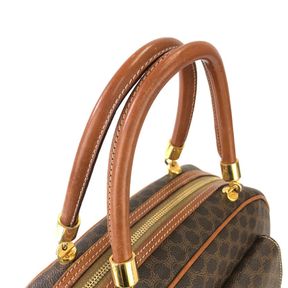 CELINE Macadam 前袋手提包 Bugatti 包棕色復古舊 Celine chvz35