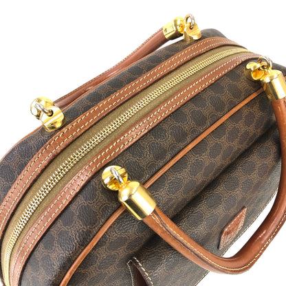 CELINE Macadam 前袋手提包 Bugatti 包棕色復古舊 Celine chvz35