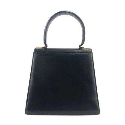 Salvatore Ferragamo Gancini Crossbody Handbag Shoulderbag Black Vintage Old wufary