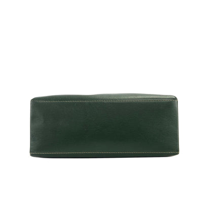 LOEWE Velazquez Totebag Shoulder bag Green Vintage Old nmvskx