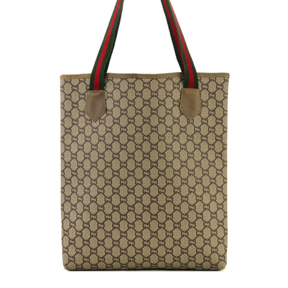 GUCCI sherry line GG plus handbag tote bag beige vintage old Gucci 2ngxke