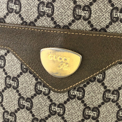 GUCCI sherry line GG plus handbag tote bag beige vintage old Gucci 2ngxke