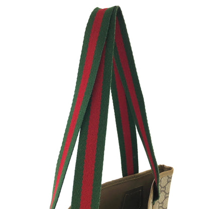 GUCCI sherry line GG plus handbag tote bag beige vintage old Gucci 2ngxke