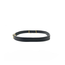 Load image into Gallery viewer, Yves Saint Laurent YSL logo Bracelet Black Vintage Old Accessories 534hvt
