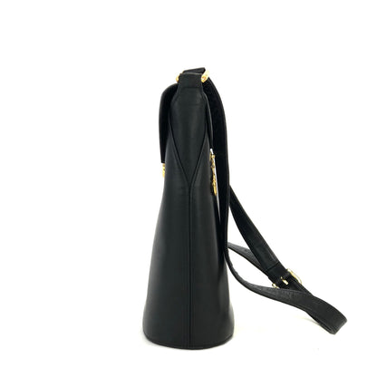 GIVENCHY G logo Bucket Shoulder bag Black Vintage Old tsdz4c