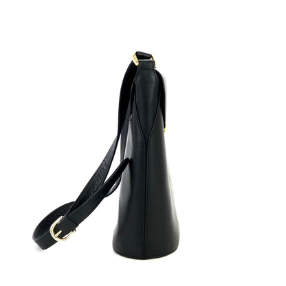 GIVENCHY G logo Bucket Shoulder bag Black Vintage Old tsdz4c