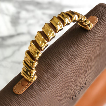 LOEWE Velazquez 2Way Totebag Shoulderbag Camel Vintage Old manixf