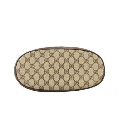 Gucci Sherry Line Charm GG Plus Drawstring Shoulder bag Beige Vintage Old Gucci cinkua