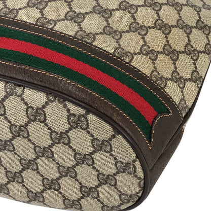 Gucci Sherry Line Charm GG Plus Drawstring Shoulder bag Beige Vintage Old Gucci cinkua