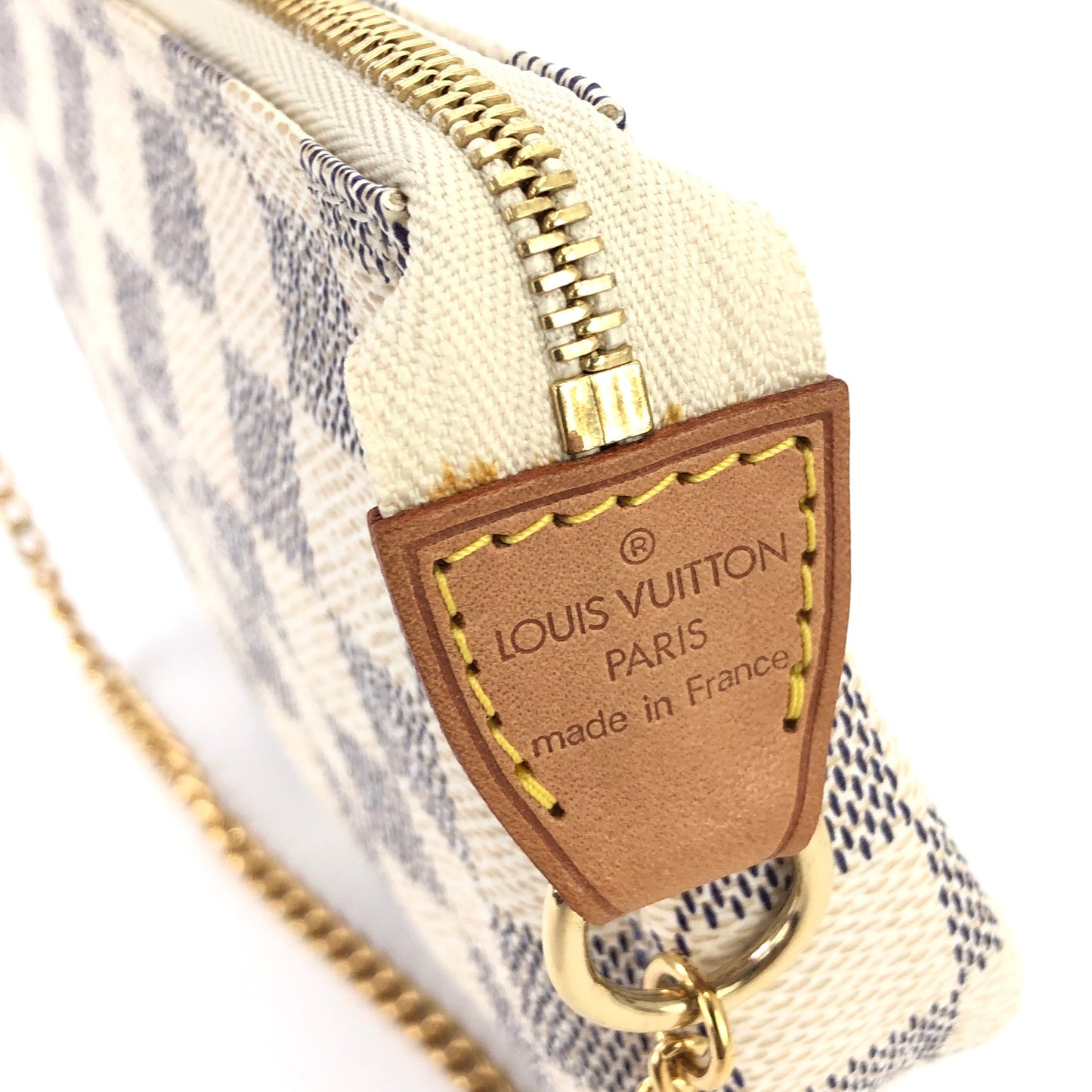 LOUIS VUITTON Damier PVC N58010 Mini Pochette Accessoire Handbag