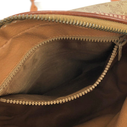 CELINE Macadam Crossbody Small Shoulder bag Beige Vintage Old CELINE 8icjt7