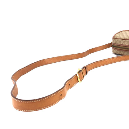CELINE Macadam Crossbody Small Shoulder bag Beige Vintage Old CELINE 8icjt7