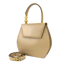 Load image into Gallery viewer, CELINE Starball Handbag Shoulderbag Beige Old Celine Vintage zder42
