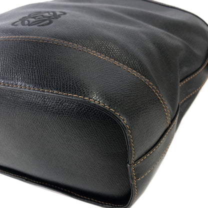 LOEWE Anagram Shoulderbag Black Vintage Old yv6ak2