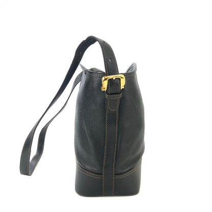 LOEWE Anagram Shoulderbag Black Vintage Old yv6ak2