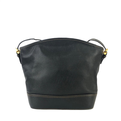 LOEWE Anagram Shoulderbag Black Vintage Old yv6ak2