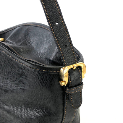 LOEWE Anagram Shoulderbag Black Vintage Old yv6ak2