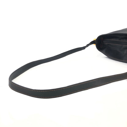 LOEWE Anagram Shoulderbag Black Vintage Old yv6ak2