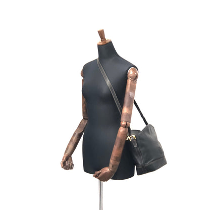 LOEWE Anagram Shoulderbag Black Vintage Old yv6ak2