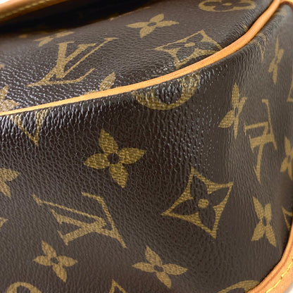 LOUIS VUITTON Monogram M42250 單肩包 棕色 復古 舊 t3bayh