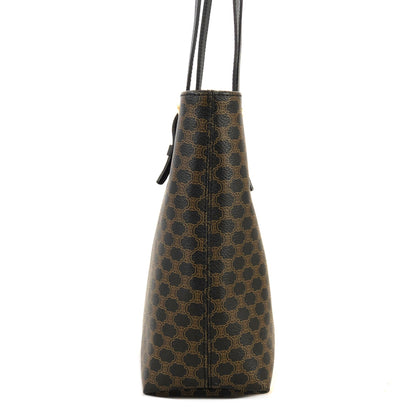 CELINE Macadam Tote bag Black Vintage old celine mkaimb