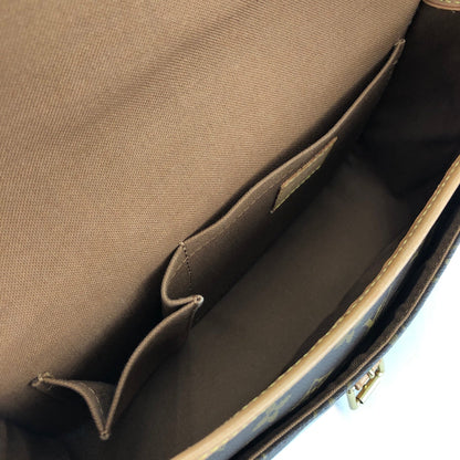 LOUIS VUITTON Monogram M42250 單肩包 棕色 復古 舊 t3bayh