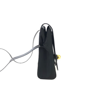 CELINE Starball Flap Crossbody Shoulderbag Black Vintage Old Celine 4i5nyi