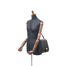 Load image into Gallery viewer, CELINE Starball Flap Crossbody Shoulderbag Black Vintage Old Celine 4i5nyi
