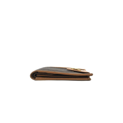 CELINE Macadam Blason Triomphe 緊湊型皮夾棕色配件復古舊款 celine xwbf2c