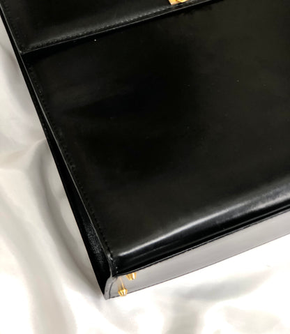 CELINE 扣環鏈條手提包 黑色 復古舊款 Celine 2u8rrk