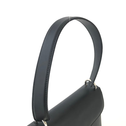 Salvatore Ferragamo Vala 圖案手提包單肩包黑色復古舊 wey6sk