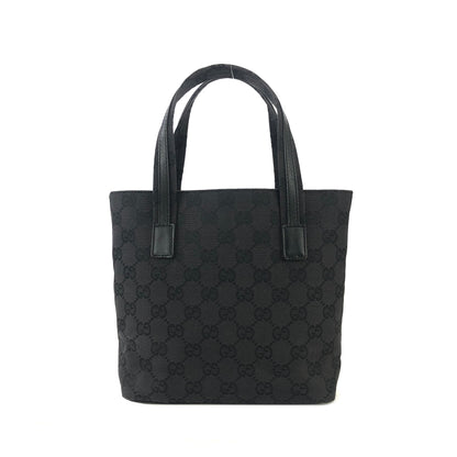 GUCCI GG Canvas Handbag Black minibag Vintage Old Gucci hfaxzn