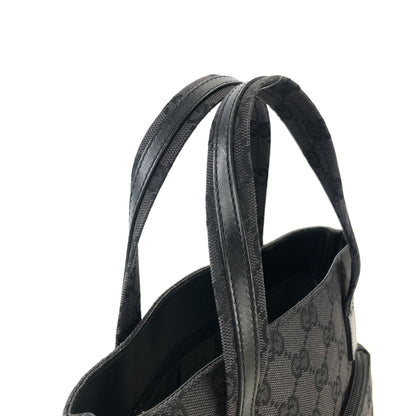 GUCCI GG Canvas Handbag Black minibag Vintage Old Gucci hfaxzn
