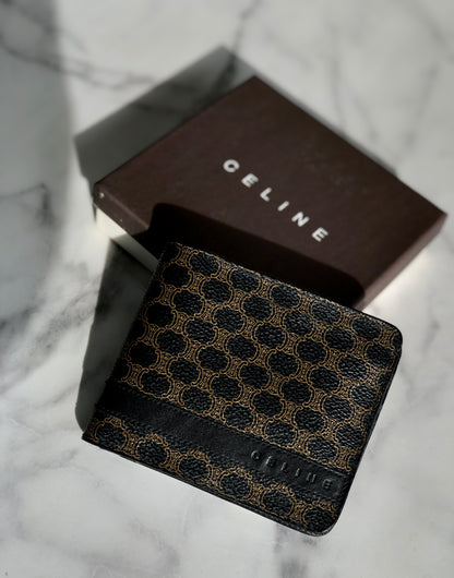 CELINE Macadam 緊湊型皮夾 黑色 配件 6wtv6z