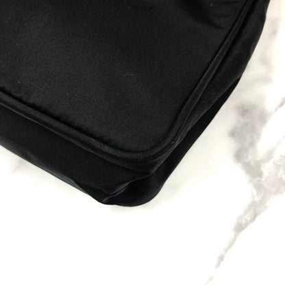 PRADA 三角形標誌尼龍 Hobobag 手提包黑色復古舊款 gkvrkv