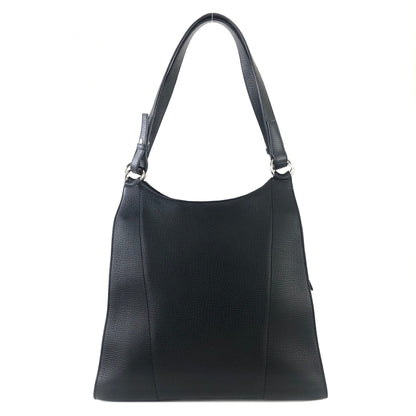 LOEWE Logo Embossed leather Totebag Black Vintage Old 62fd56